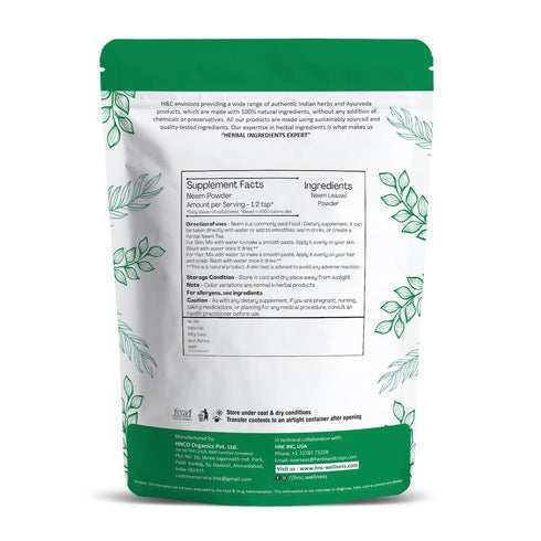H&C Herbal Neem Leaves Powder 100g